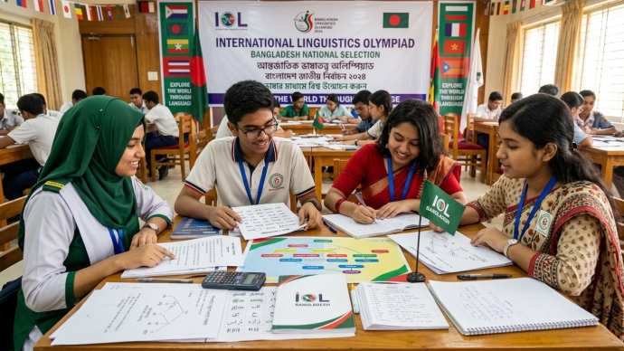 নবম অঞ্চলে লিঙ্গুইস্টিক অলিম্পিয়াড, অংশ নিতে নিবন্ধন চলবে ২০ অক্টোবর পর্যন্ত
